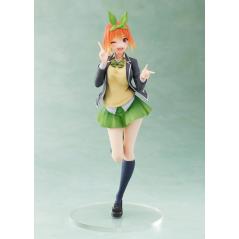 The Quintessential Quintuplets Coreful Figure Yotsuba Nakano Uniform Ver. Taito - 1