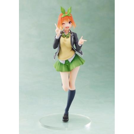 The Quintessential Quintuplets Coreful Figure Yotsuba Nakano Uniform Ver. Taito - 1