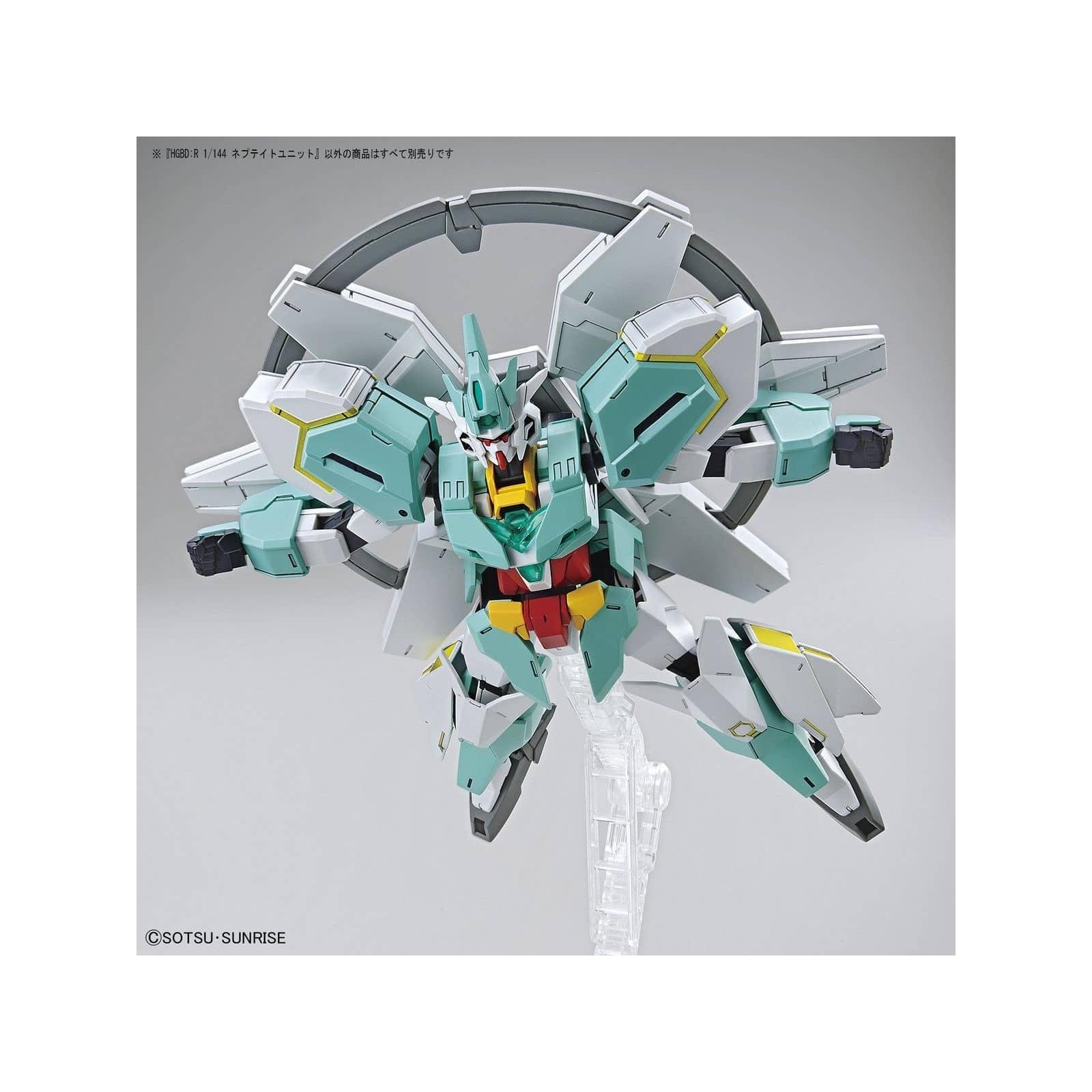 (Preorder) Gundam - PFF-X7II/N8 - HGBD:R - Nepteight Unit 1/144 BANDAI HOBBY - 2