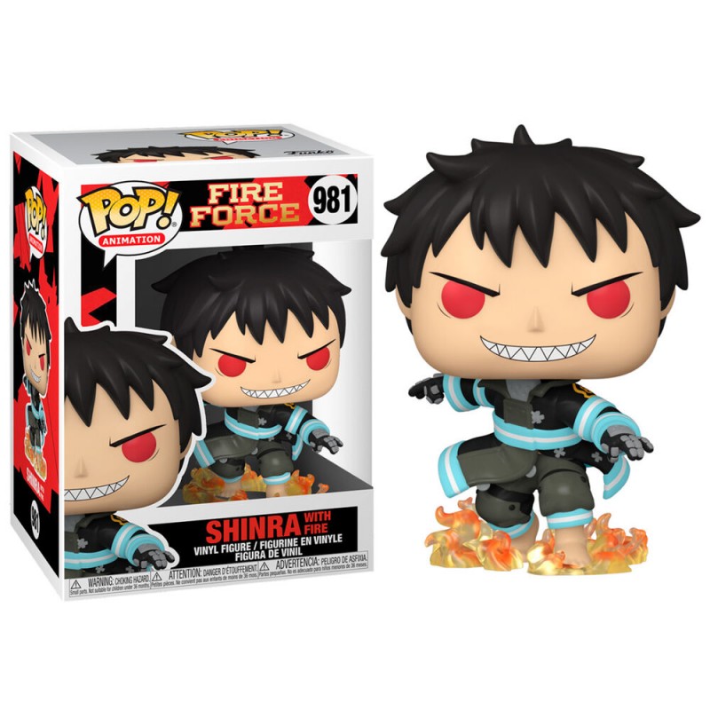 Funko Pop - Fire Force - Shinra with Fire - 981